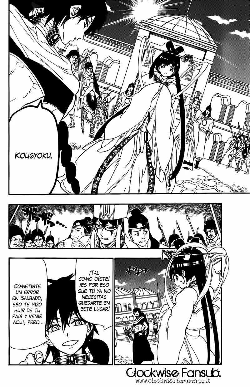 Magi - Labyrinth of Magic capítulo 111, página 4