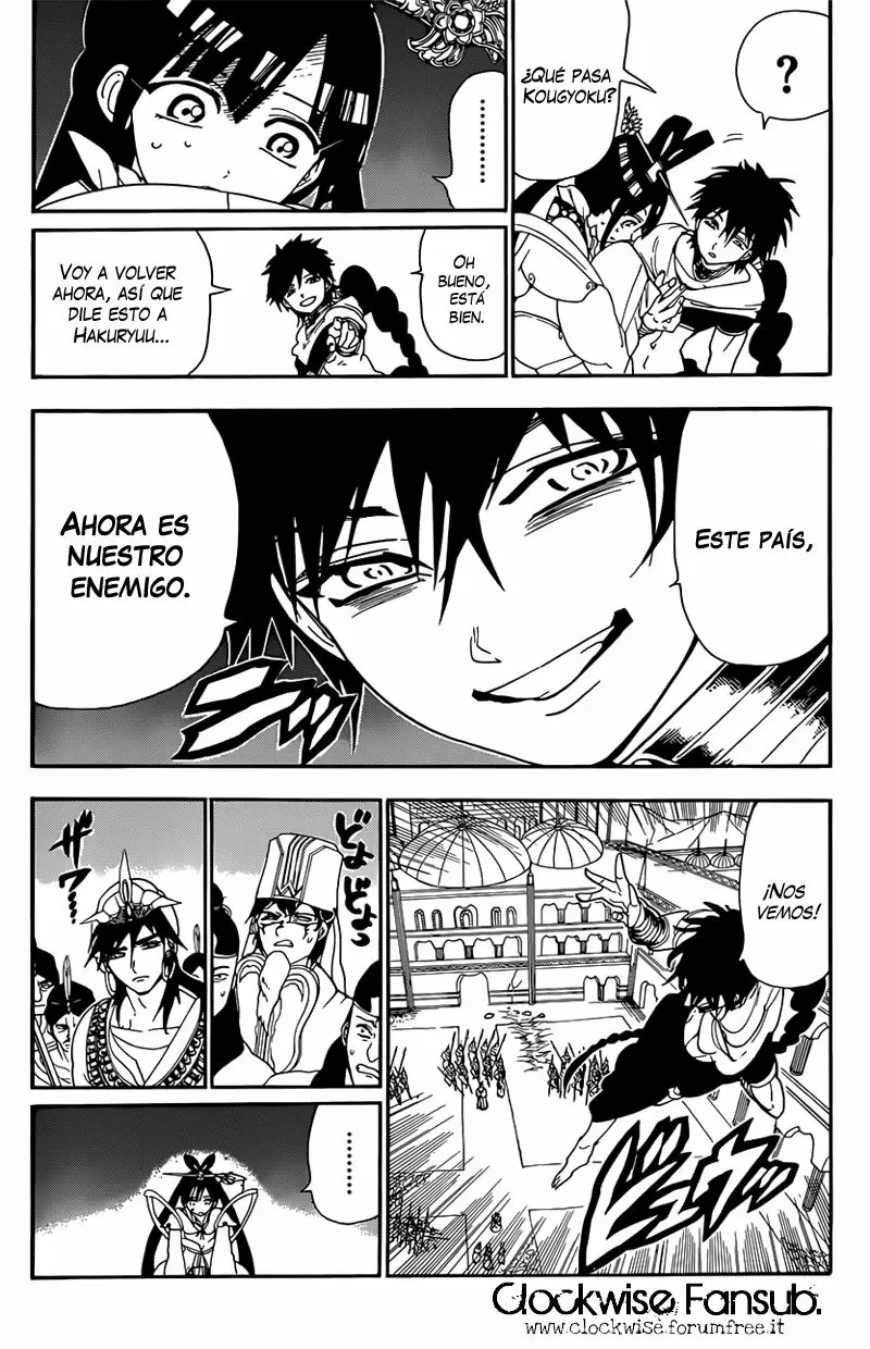 Magi - Labyrinth of Magic capítulo 111, página 6