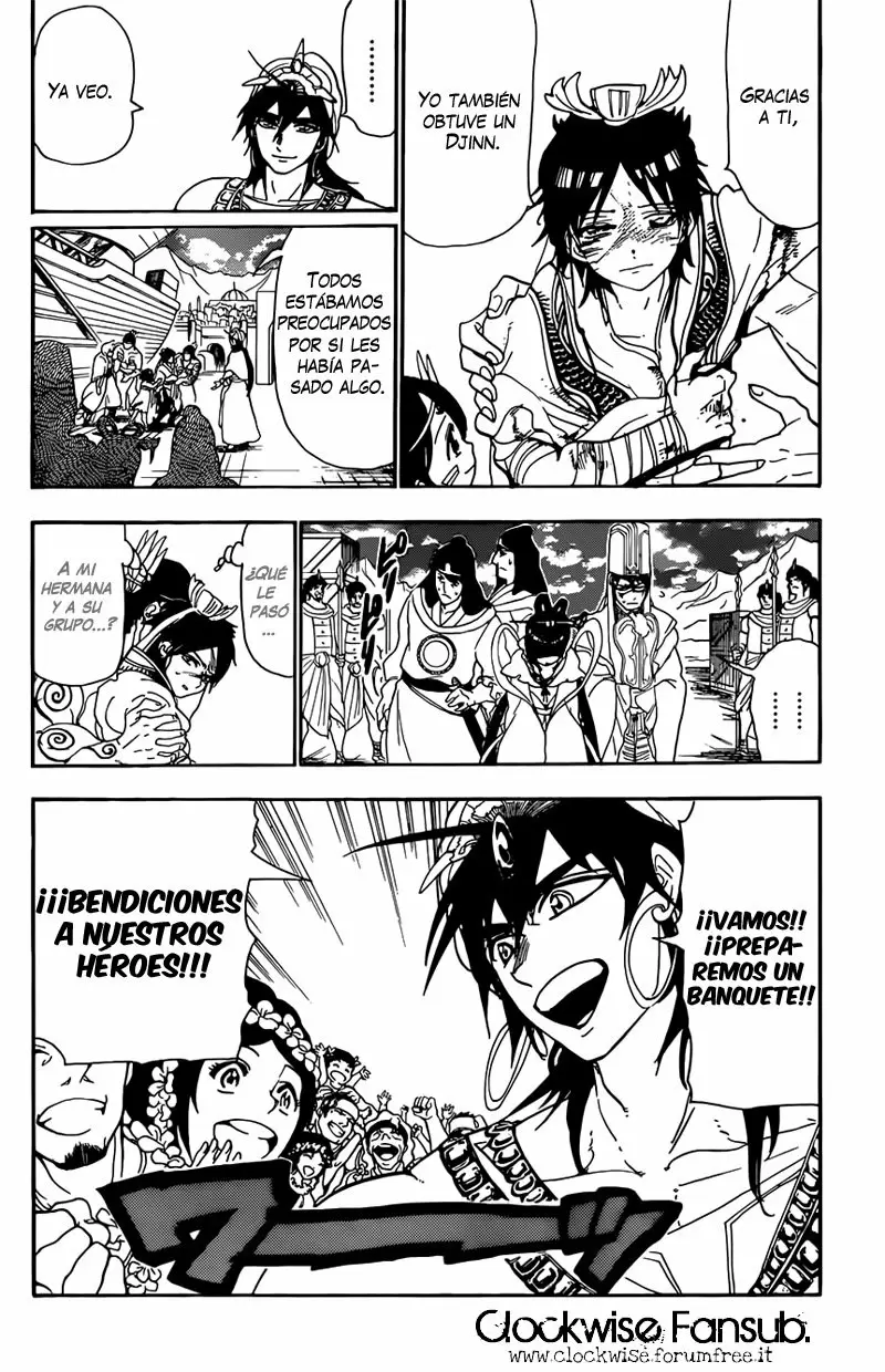 Magi - Labyrinth of Magic capítulo 111, página 12