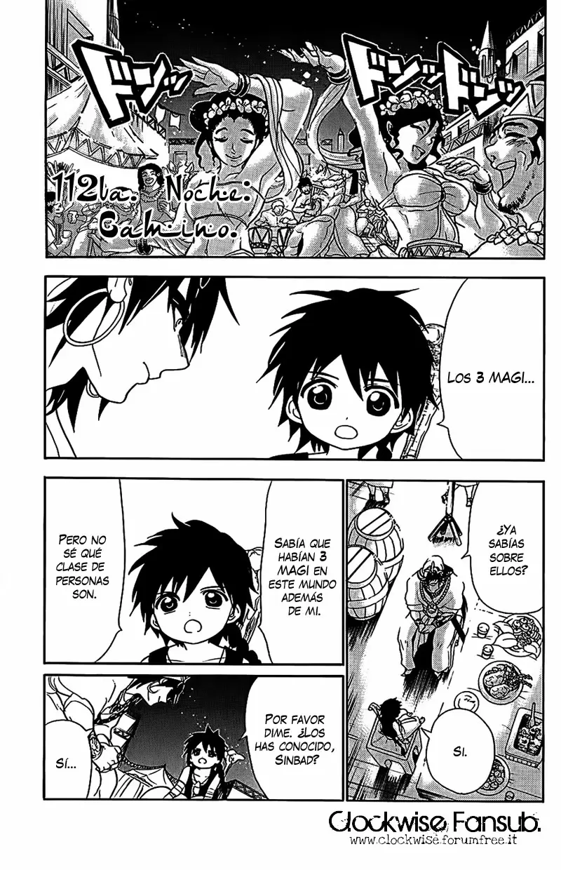 Magi - Labyrinth of Magic capítulo 112, página 1