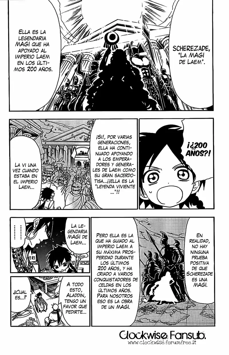 Magi - Labyrinth of Magic capítulo 112, página 4