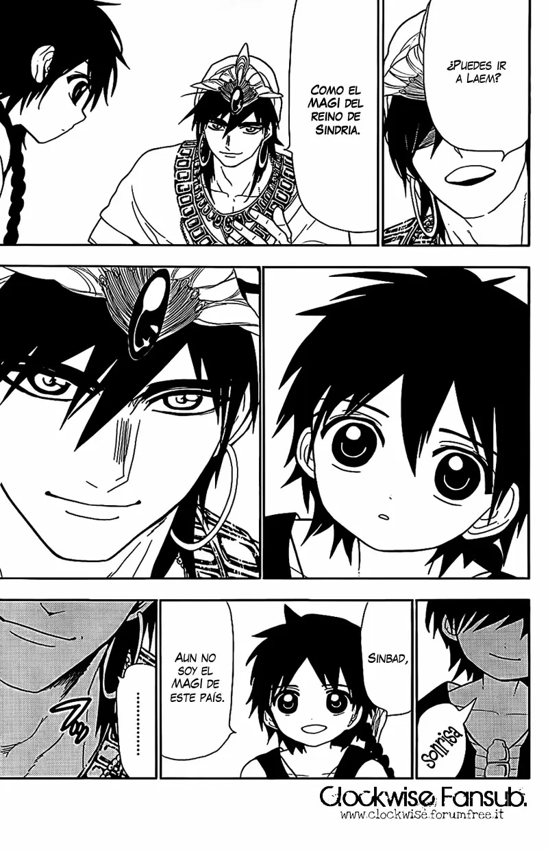 Magi - Labyrinth of Magic capítulo 112, página 5