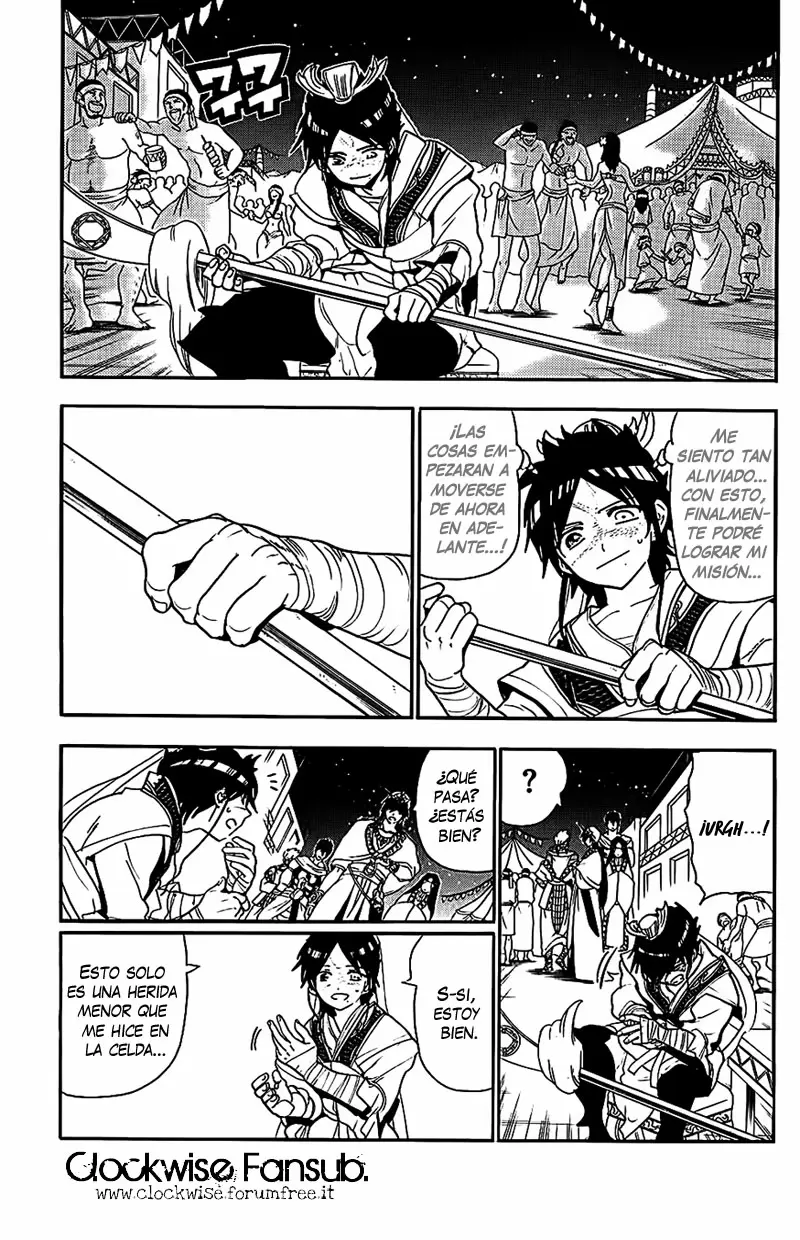 Magi - Labyrinth of Magic capítulo 112, página 17
