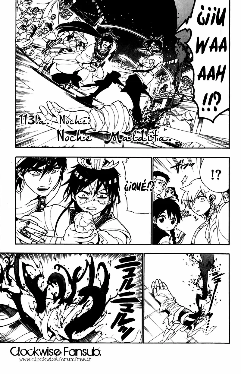 Magi - Labyrinth of Magic capítulo 113, página 1