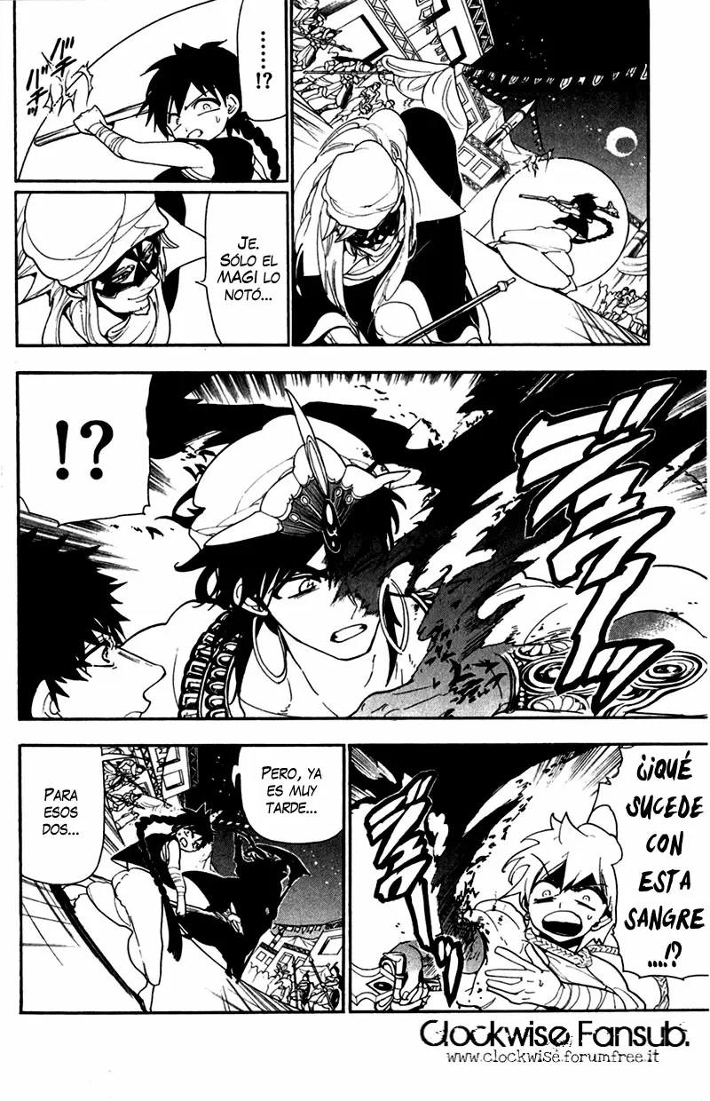 Magi - Labyrinth of Magic capítulo 113, página 8