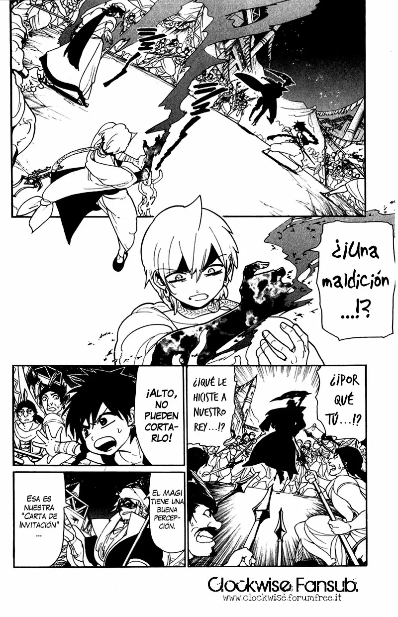 Magi - Labyrinth of Magic capítulo 113, página 10