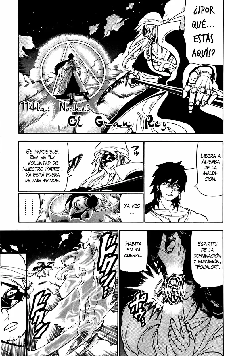Magi - Labyrinth of Magic capítulo 114, página 1