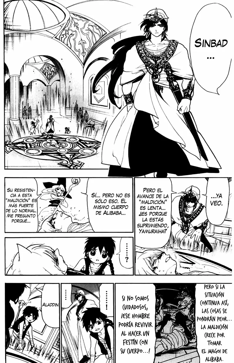 Magi - Labyrinth of Magic capítulo 114, página 16