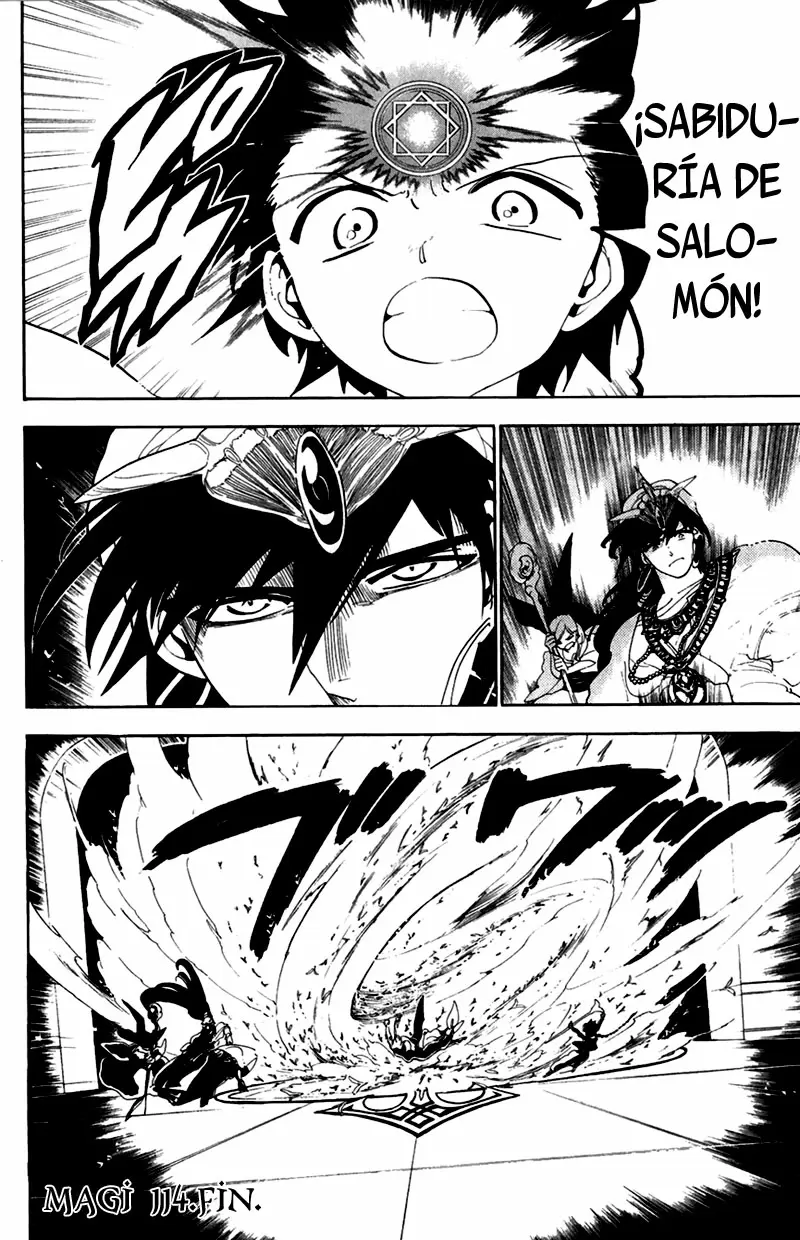 Magi - Labyrinth of Magic capítulo 114, página 18