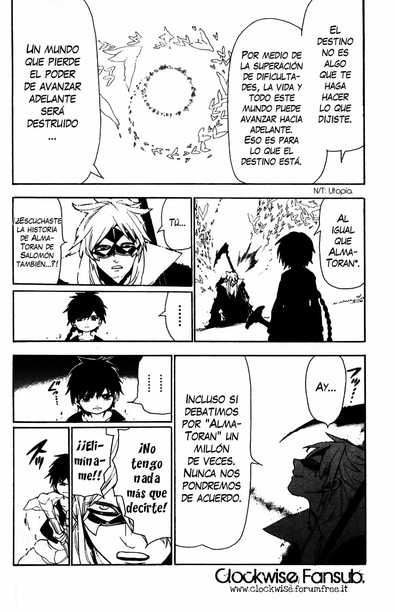 Magi - Labyrinth of Magic capítulo 115, página 12