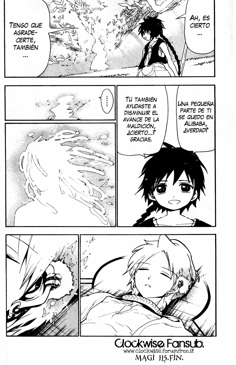 Magi - Labyrinth of Magic capítulo 115, página 18