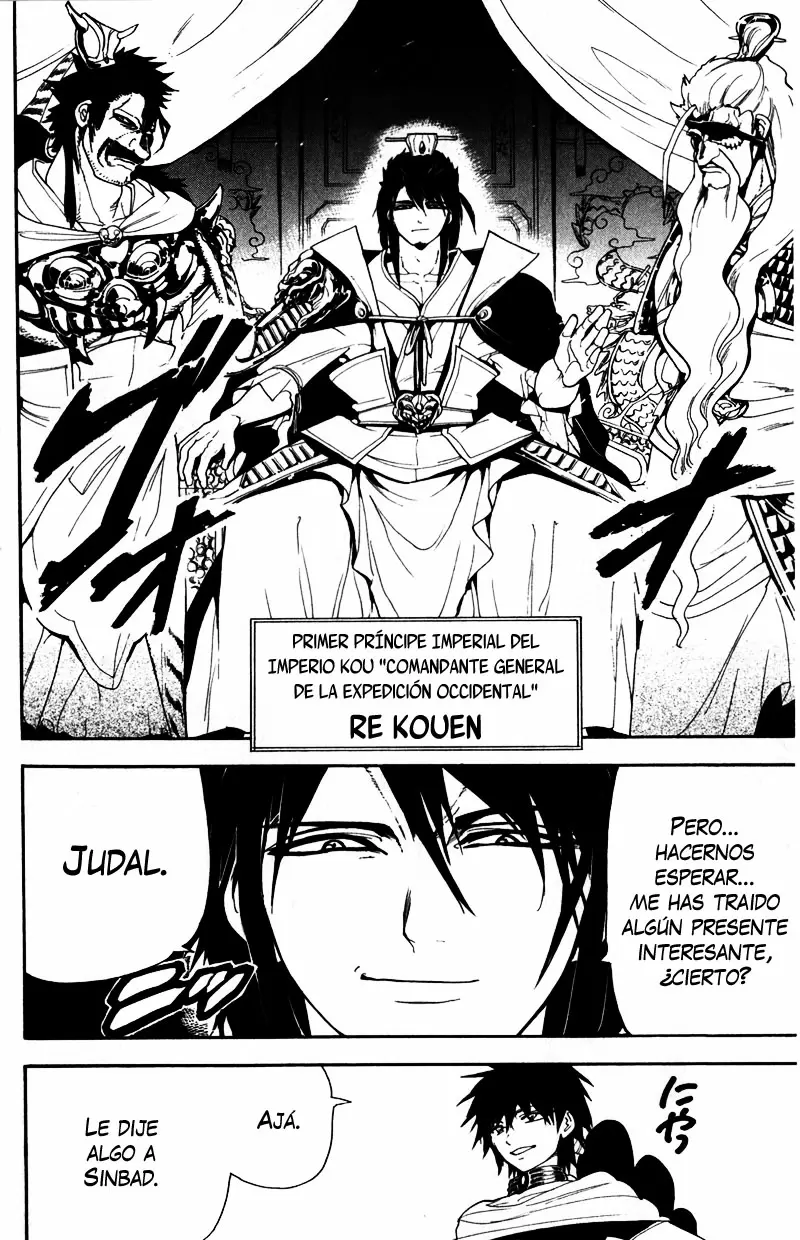Magi - Labyrinth of Magic capítulo 116, página 4