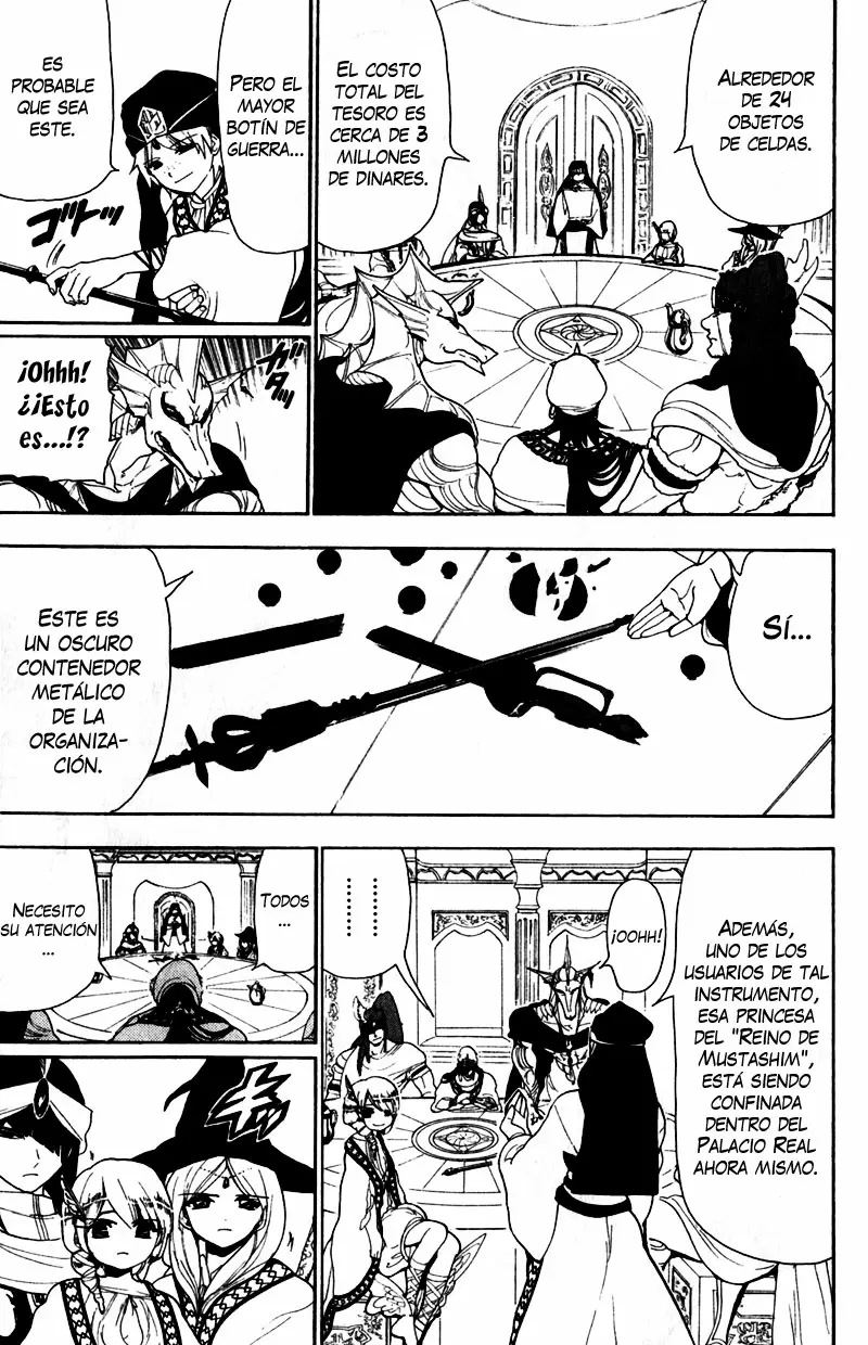 Magi - Labyrinth of Magic capítulo 116, página 7