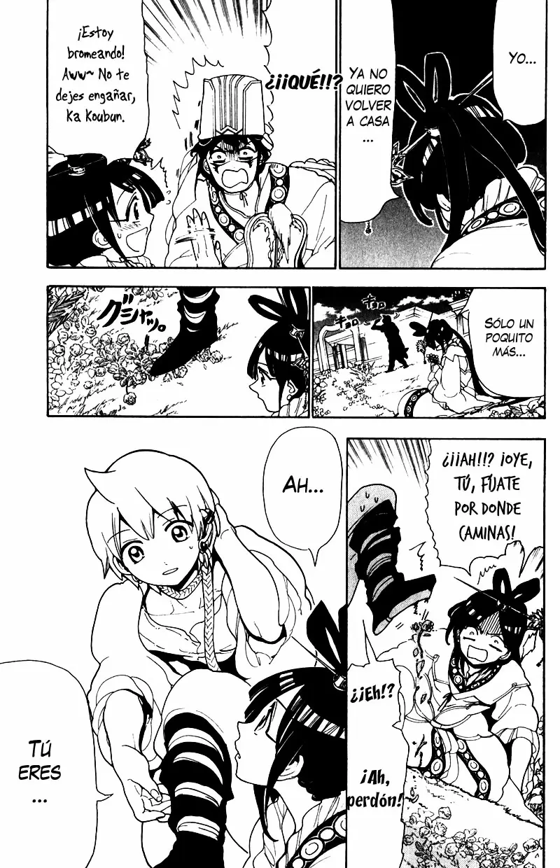Magi - Labyrinth of Magic capítulo 116, página 11