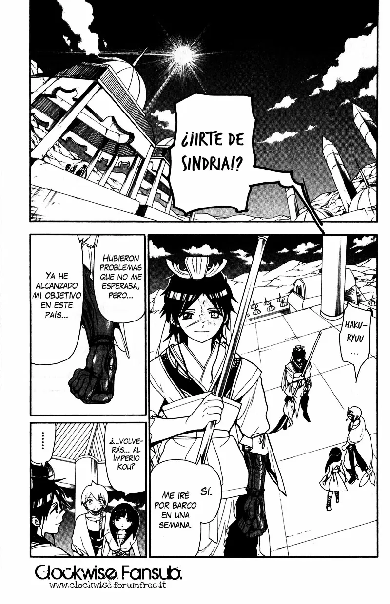 Magi - Labyrinth of Magic capítulo 117, página 13
