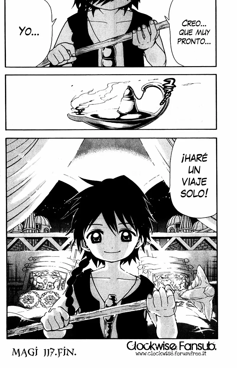 Magi - Labyrinth of Magic capítulo 117, página 18