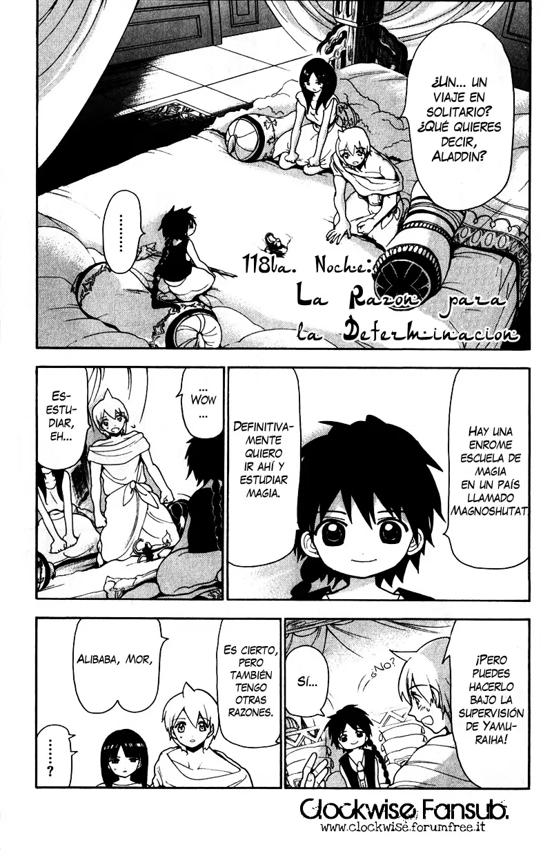 Magi - Labyrinth of Magic capítulo 118, página 1