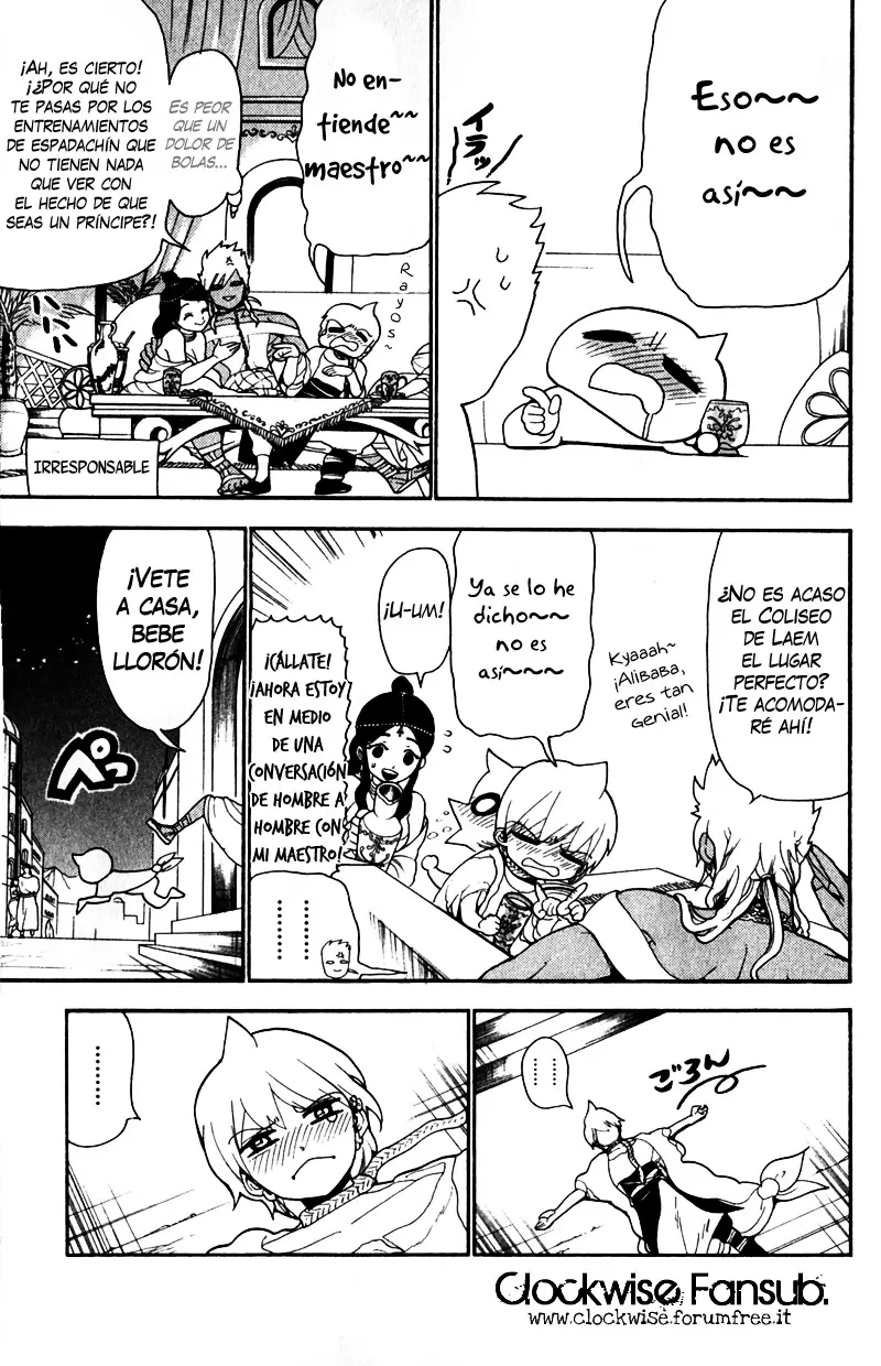 Magi - Labyrinth of Magic capítulo 118, página 15