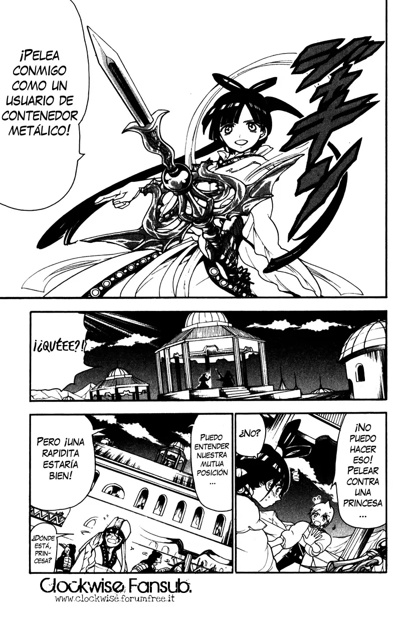 Magi - Labyrinth of Magic capítulo 119, página 17