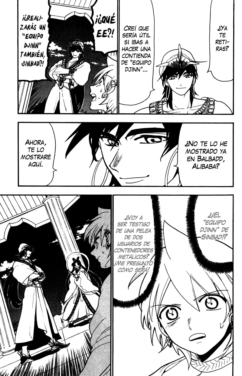 Magi - Labyrinth of Magic capítulo 119, página 21