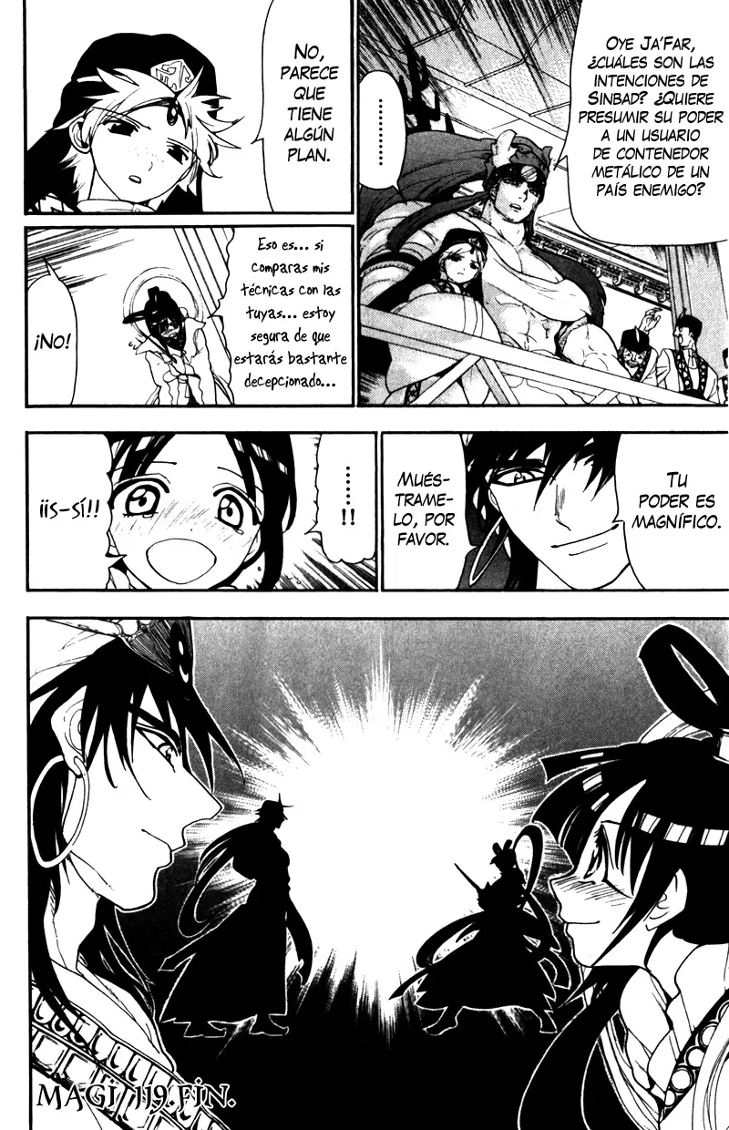 Magi - Labyrinth of Magic capítulo 119, página 22