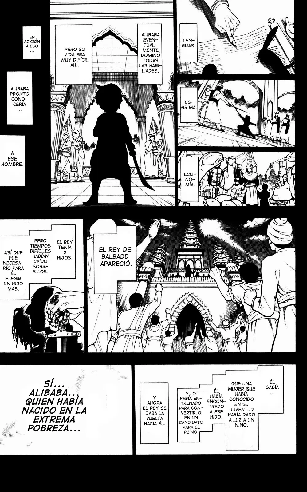 Magi - Labyrinth of Magic capítulo 12, página 17