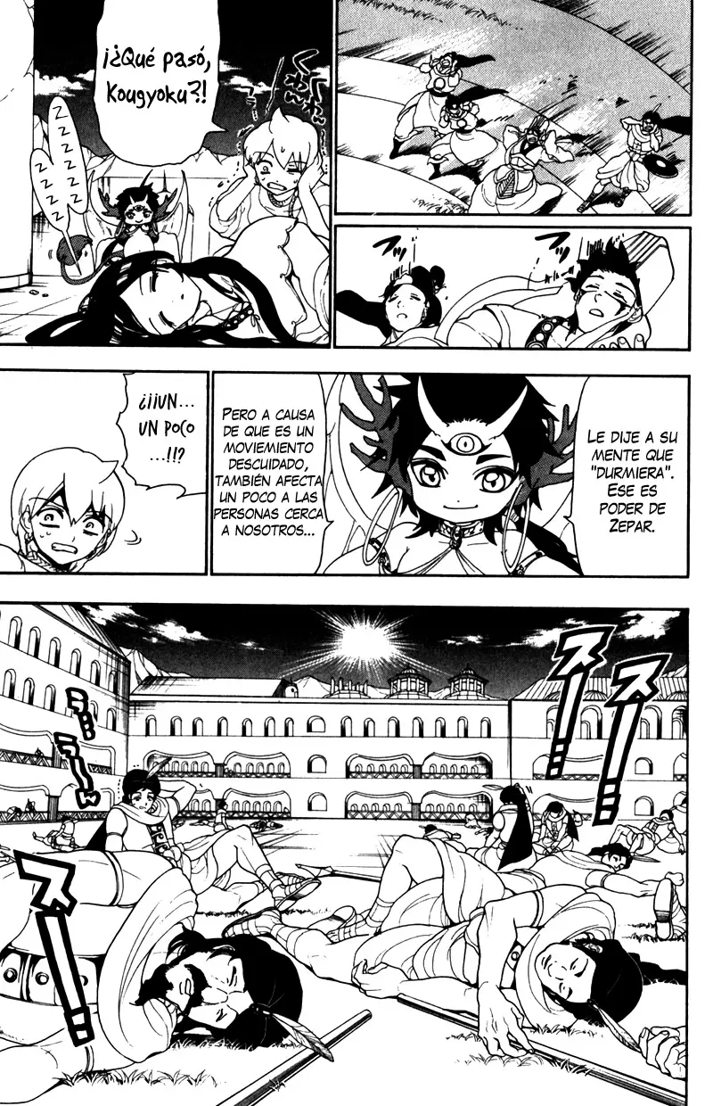 Magi - Labyrinth of Magic capítulo 120, página 13