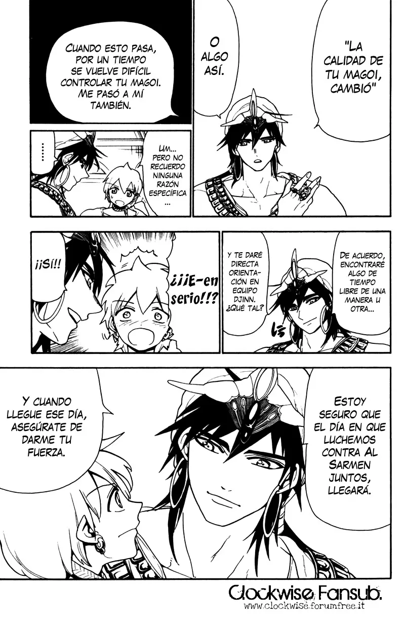 Magi - Labyrinth of Magic capítulo 120, página 15