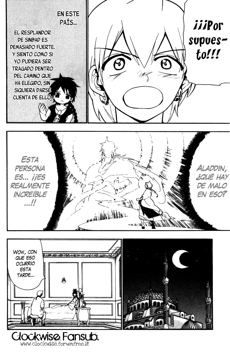 Magi - Labyrinth of Magic capítulo 120, página 16