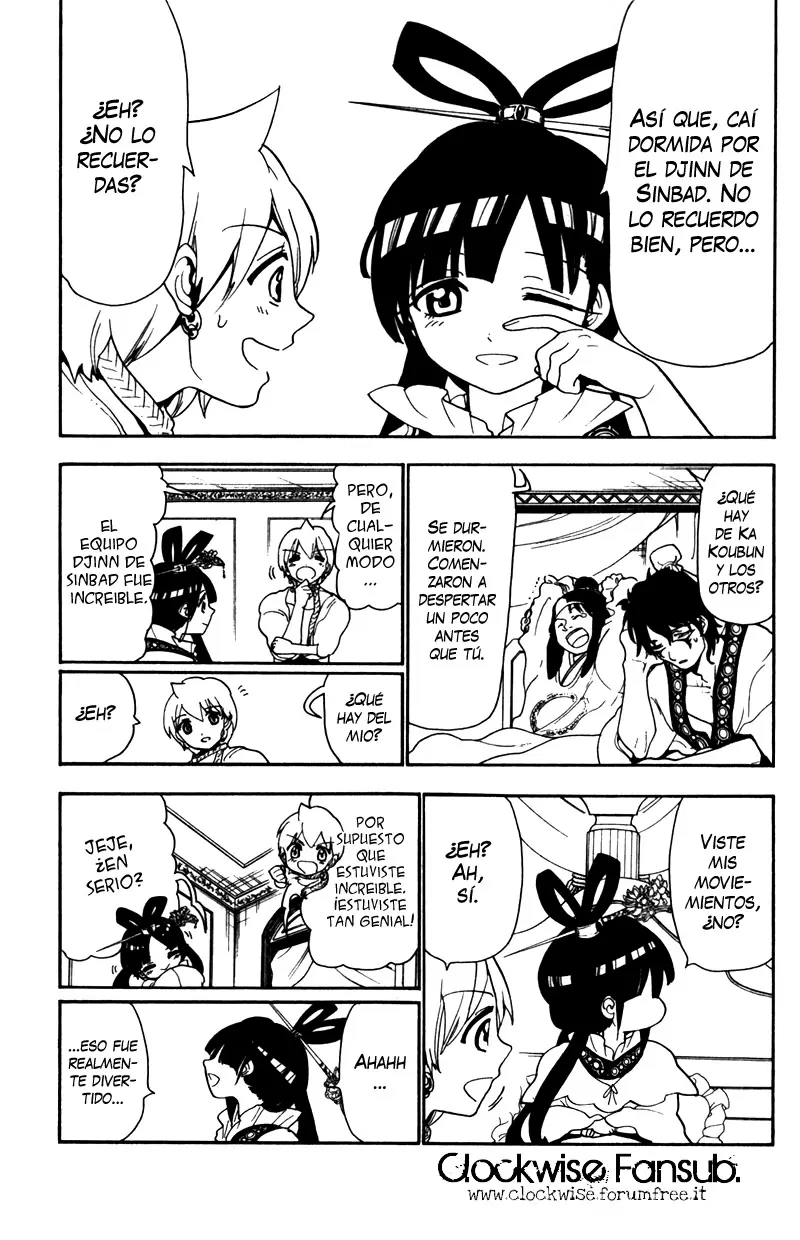 Magi - Labyrinth of Magic capítulo 120, página 17