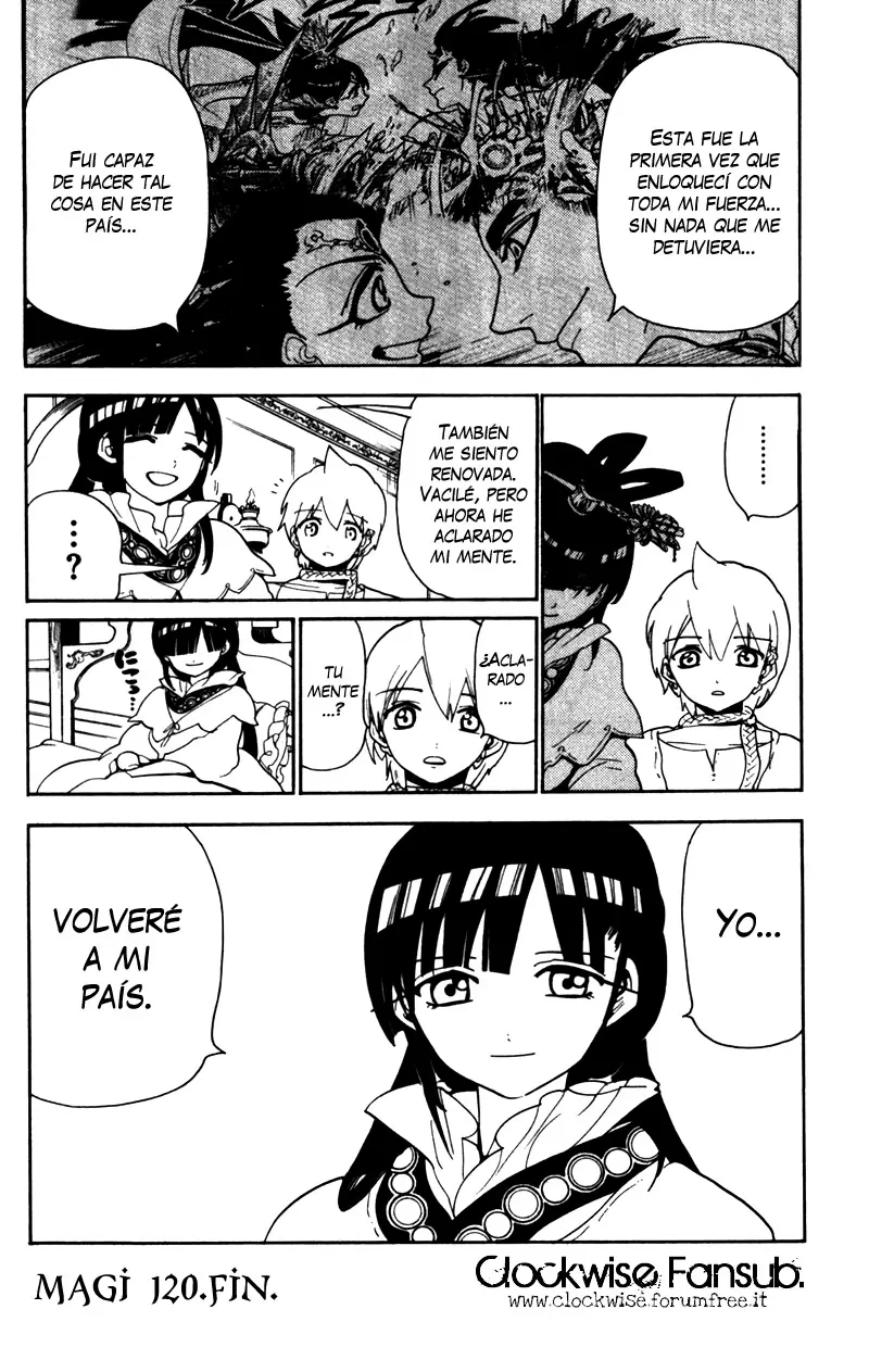 Magi - Labyrinth of Magic capítulo 120, página 18