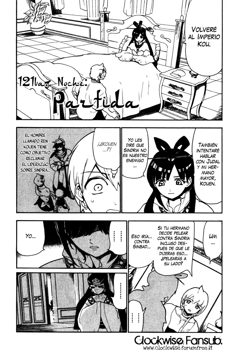 Magi - Labyrinth of Magic capítulo 121, página 1