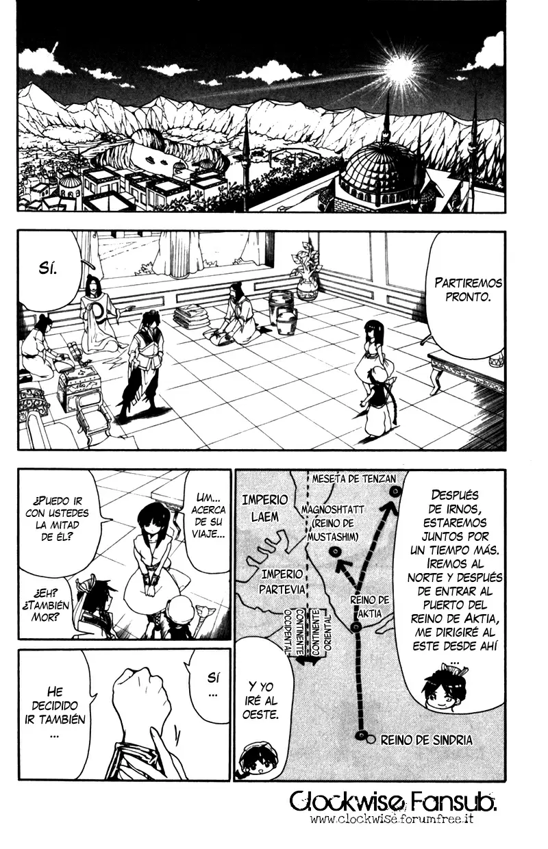 Magi - Labyrinth of Magic capítulo 121, página 10