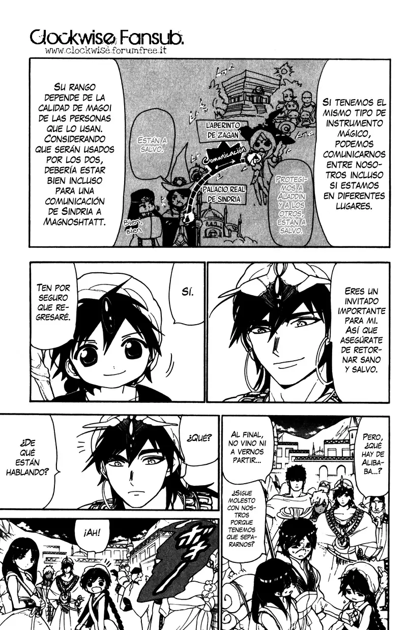 Magi - Labyrinth of Magic capítulo 121, página 15