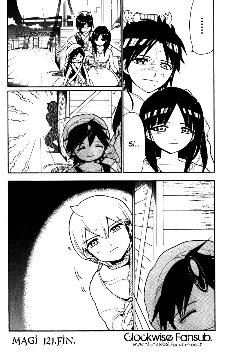 Magi - Labyrinth of Magic capítulo 121, página 18