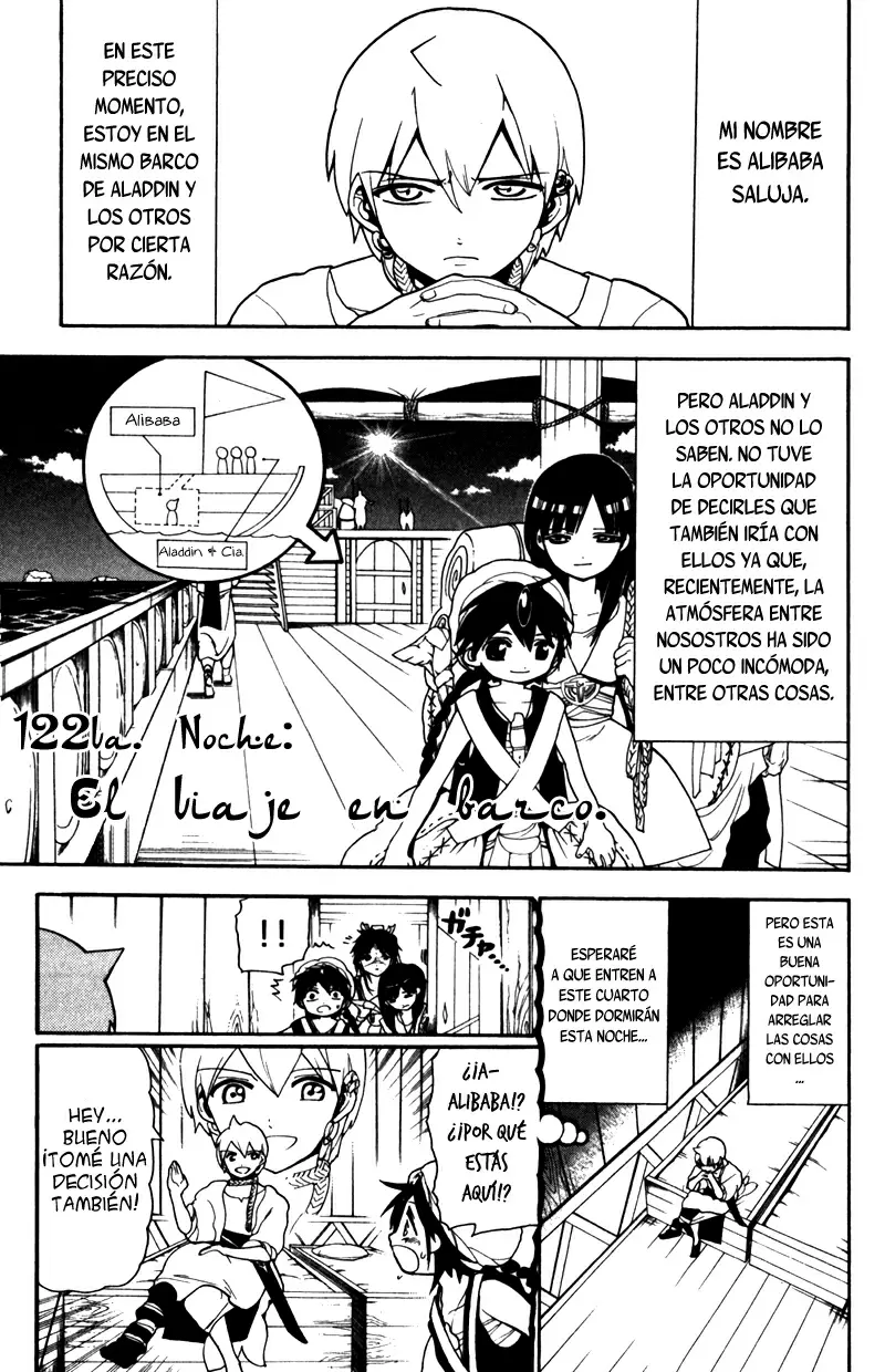 Magi - Labyrinth of Magic capítulo 122, página 1