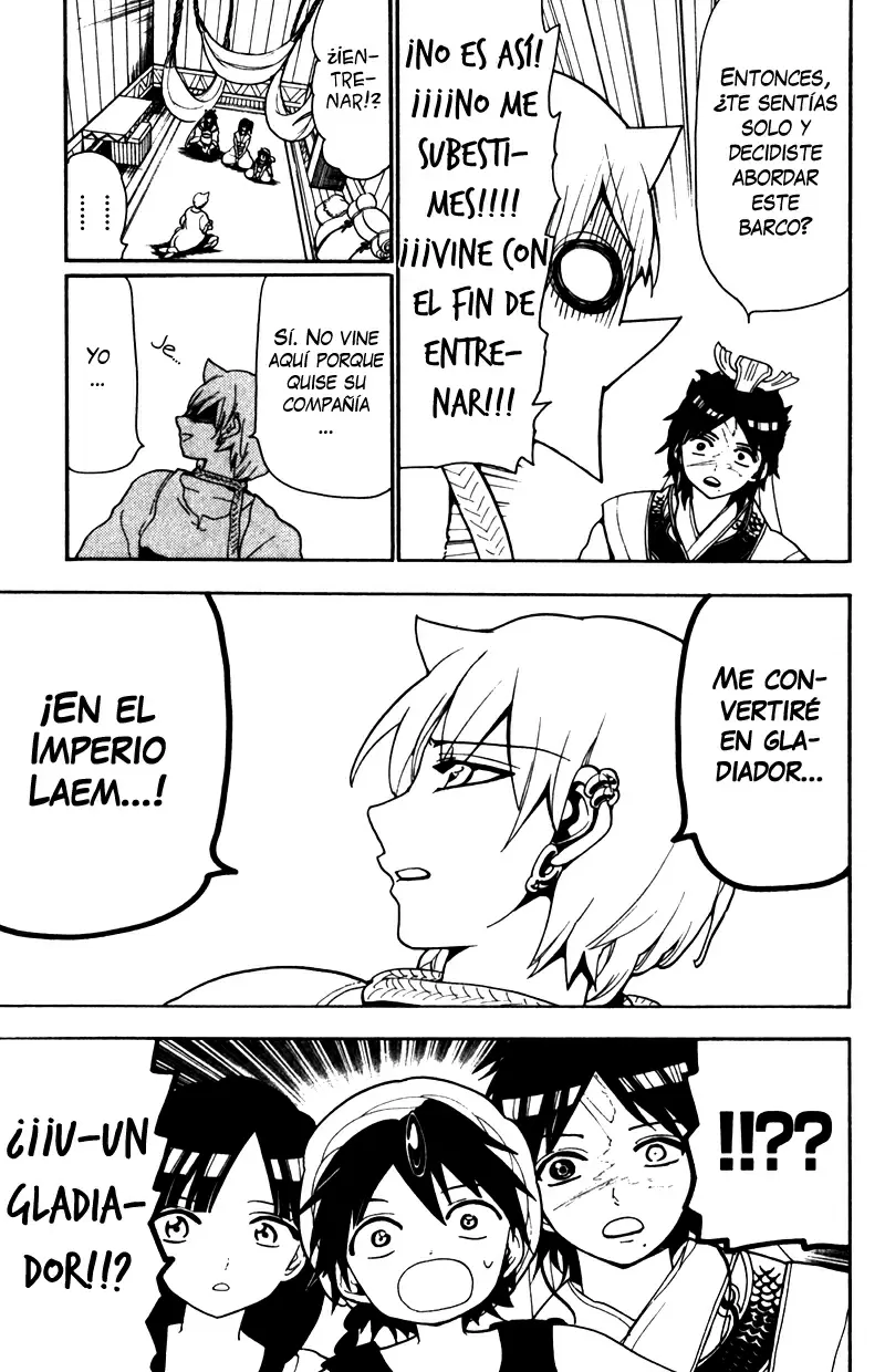 Magi - Labyrinth of Magic capítulo 122, página 13