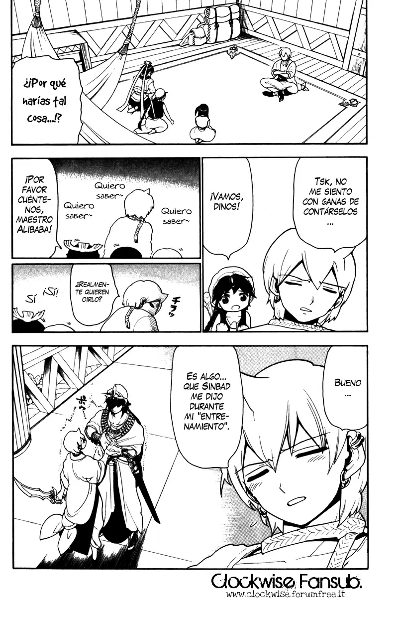 Magi - Labyrinth of Magic capítulo 122, página 14