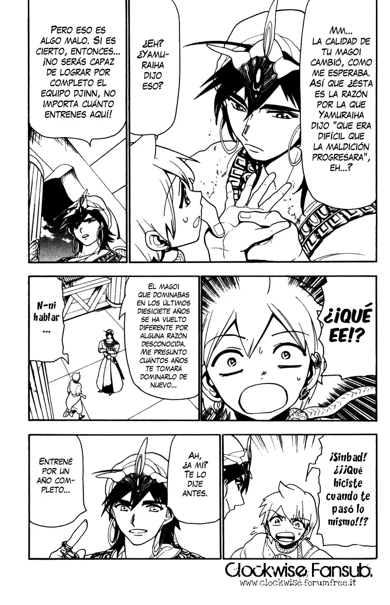 Magi - Labyrinth of Magic capítulo 122, página 15