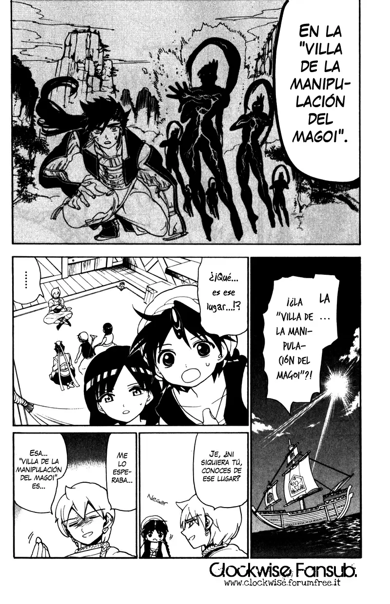 Magi - Labyrinth of Magic capítulo 122, página 16