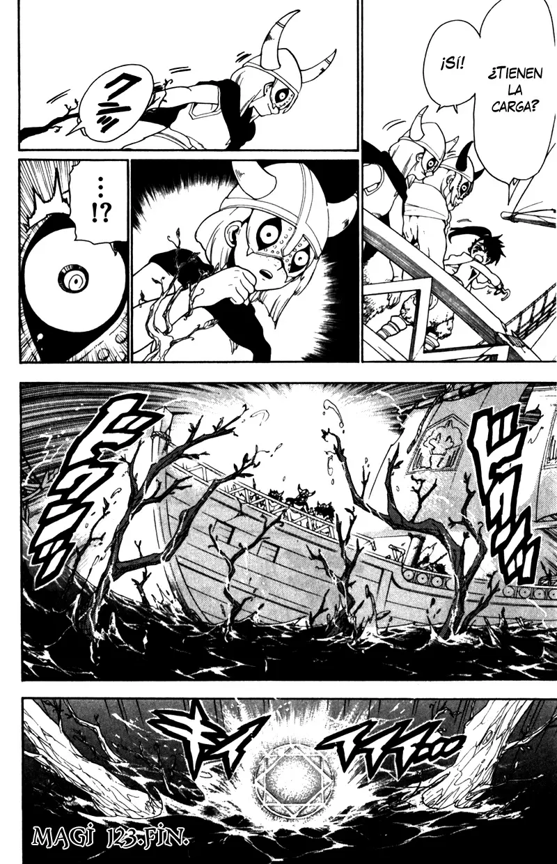 Magi - Labyrinth of Magic capítulo 123, página 18