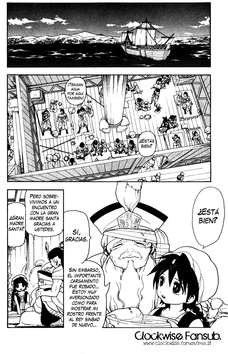 Magi - Labyrinth of Magic capítulo 124, página 10