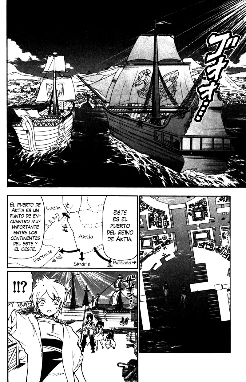 Magi - Labyrinth of Magic capítulo 124, página 12