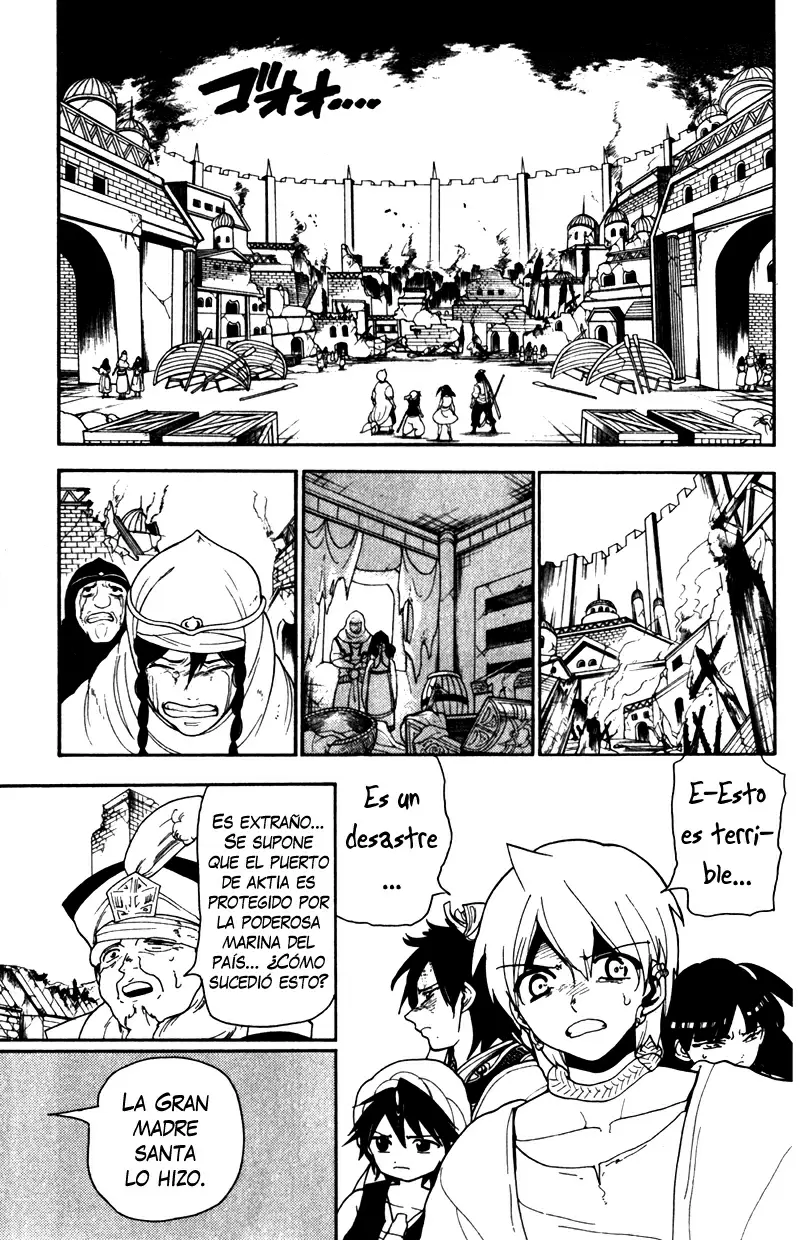 Magi - Labyrinth of Magic capítulo 124, página 13