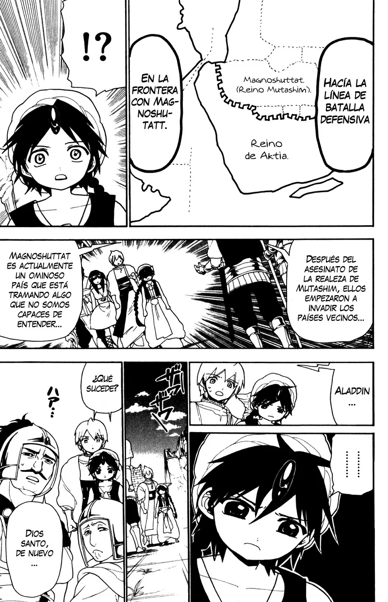 Magi - Labyrinth of Magic capítulo 124, página 15