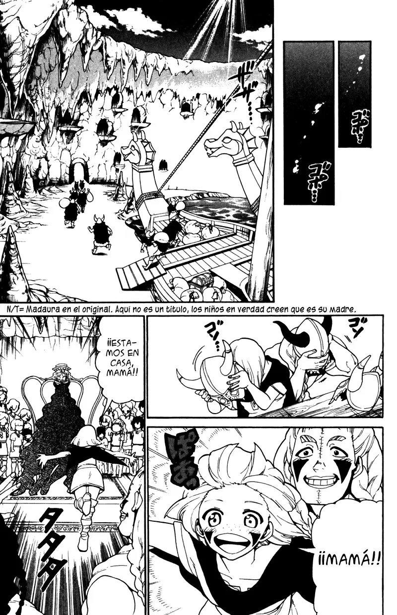 Magi - Labyrinth of Magic capítulo 124, página 17