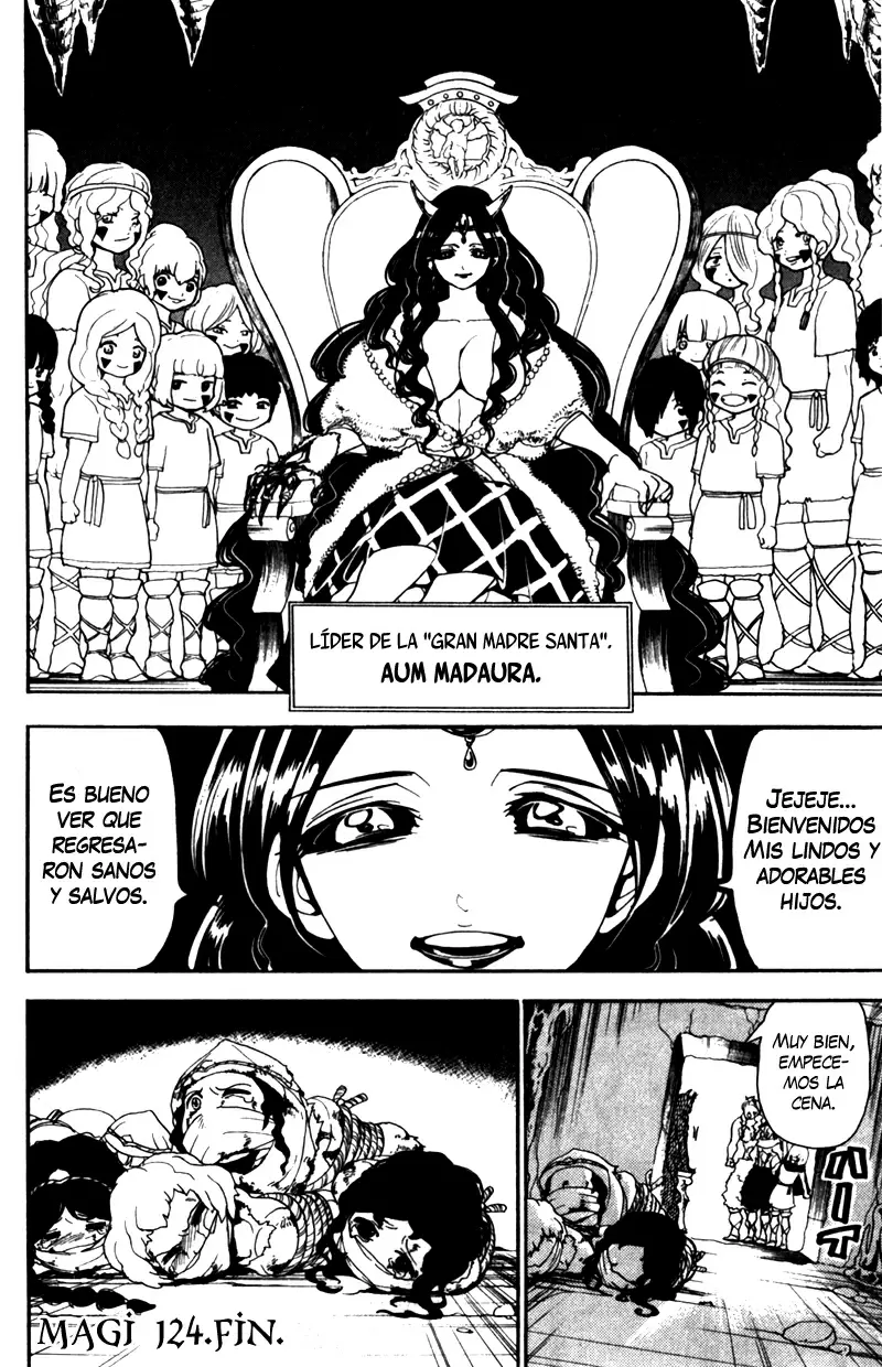 Magi - Labyrinth of Magic capítulo 124, página 18