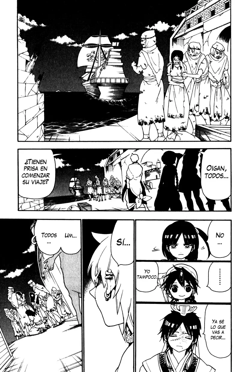 Magi - Labyrinth of Magic capítulo 125, página 7