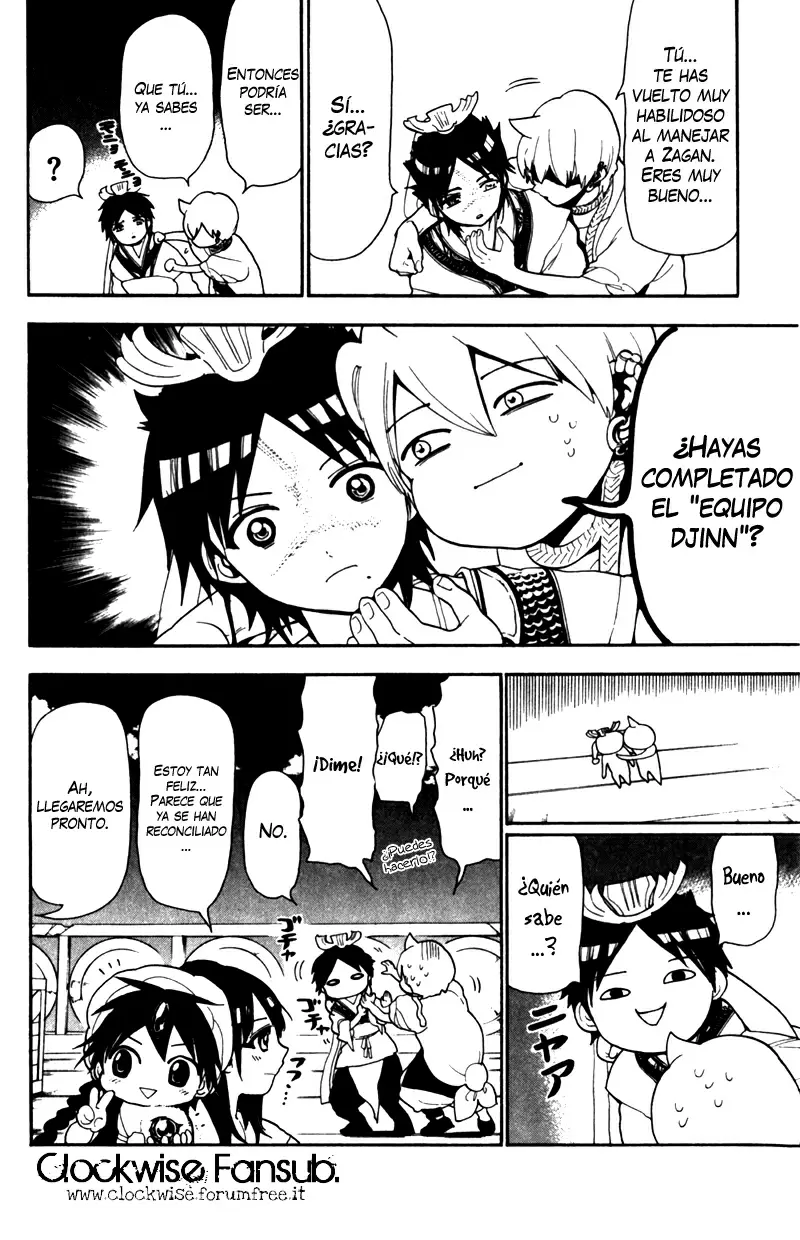 Magi - Labyrinth of Magic capítulo 125, página 12