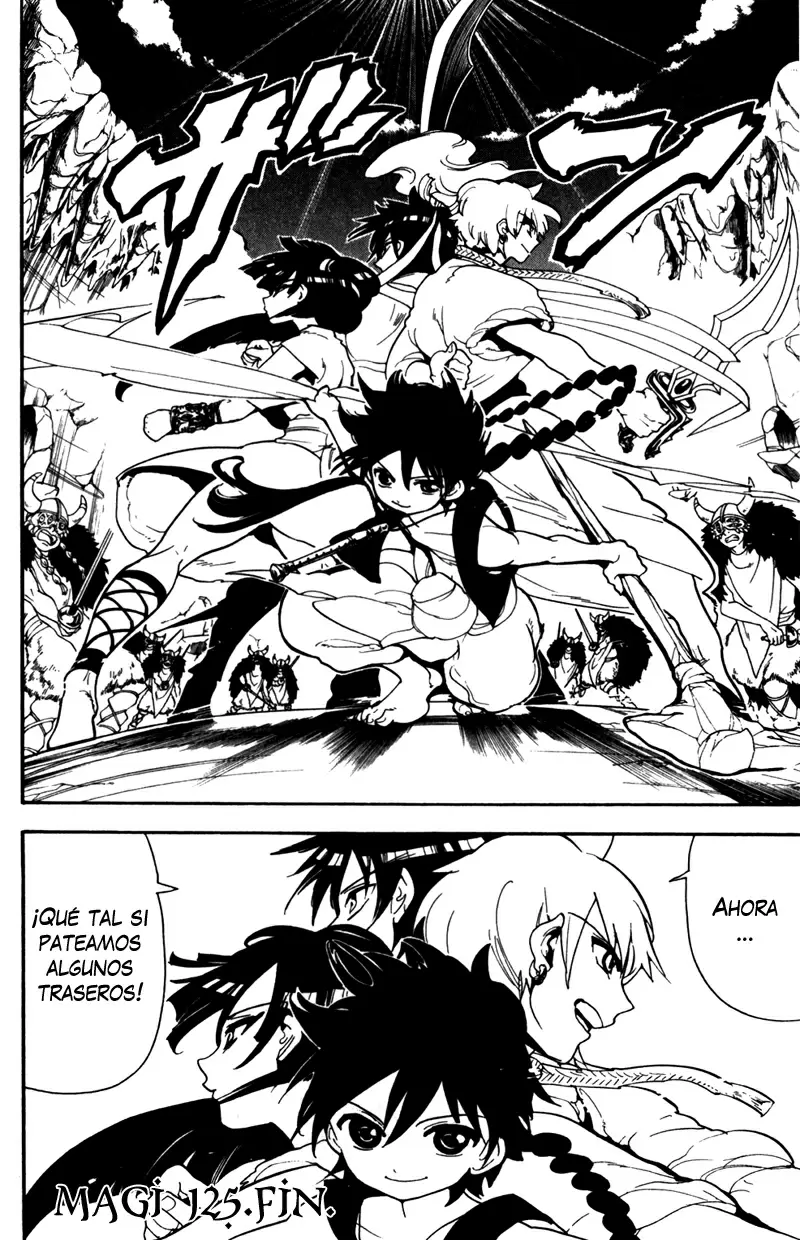 Magi - Labyrinth of Magic capítulo 125, página 18
